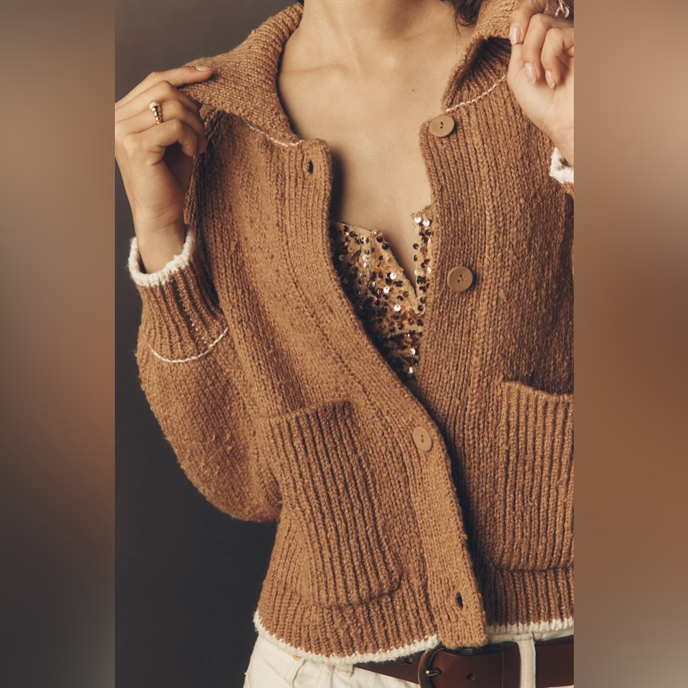 The Jesse Dog Icon Cardigan
Sweater by Pilcro / Anthropologie/ Size XL - Picture 2 of 5